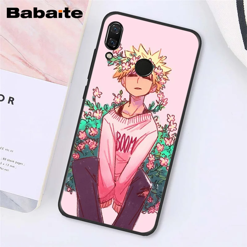 Babaite японское аниме мой герой Boku no Hero Academy чехол для телефона для Xiaomi Redmi8 4X 6A S2 Go Redmi 5 5Plus Note4 5 7 Note8Pro
