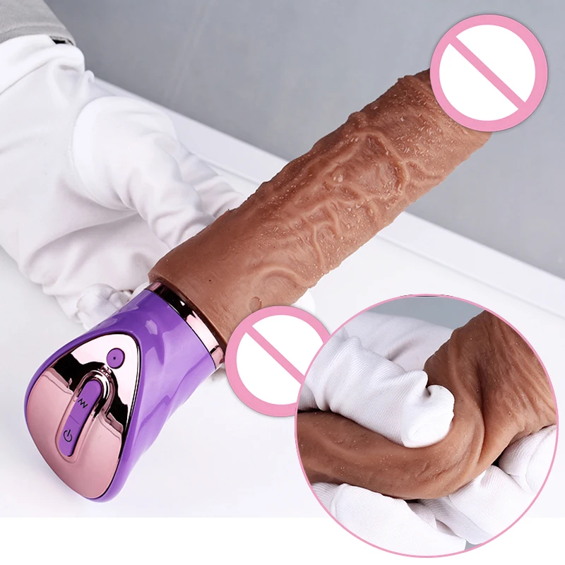 Фаллоимитатор Стимулятор точки G вагинальный массаж нагревательный