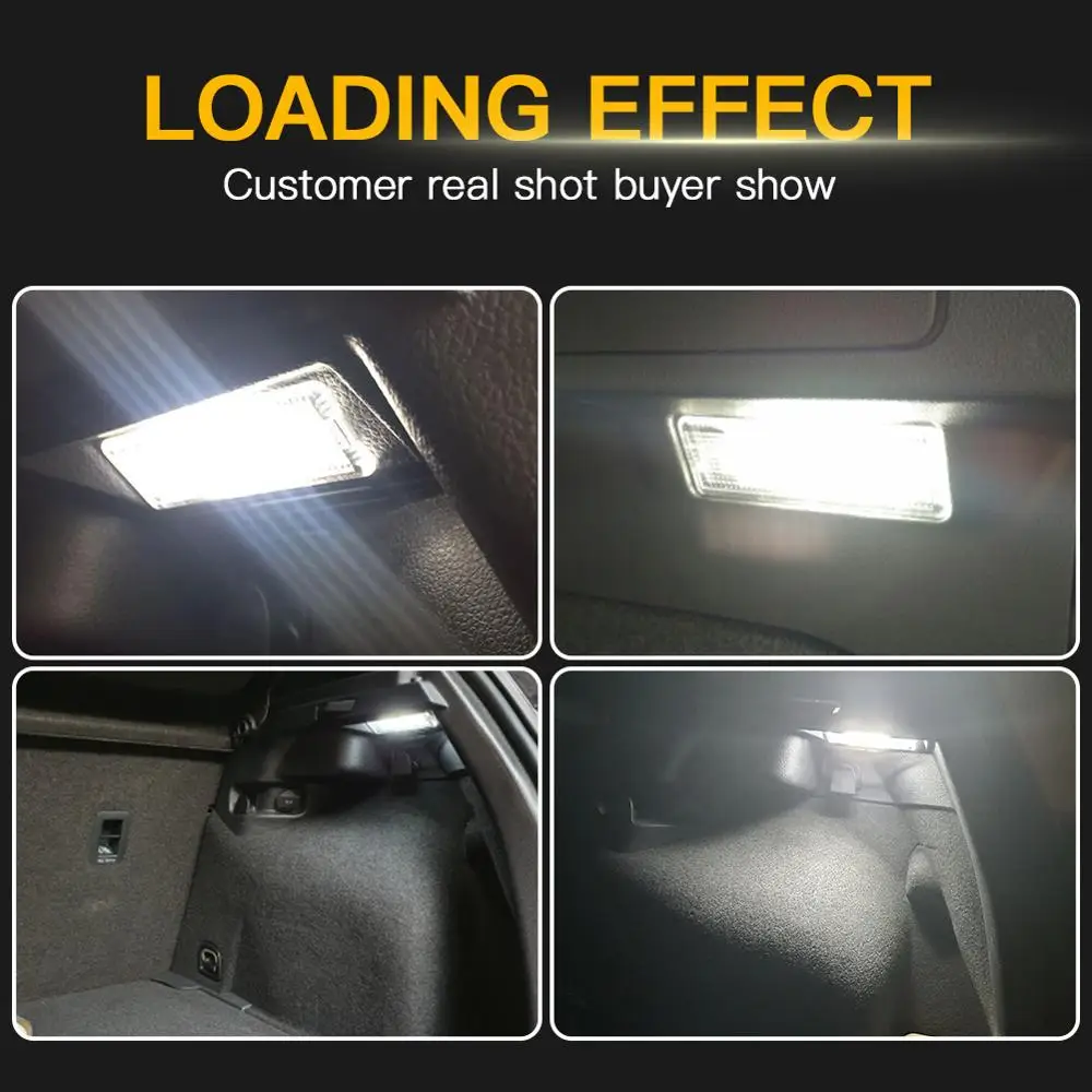 Лампы для багажника автомобиля 12 В 6000 К 2 шт.|База| |