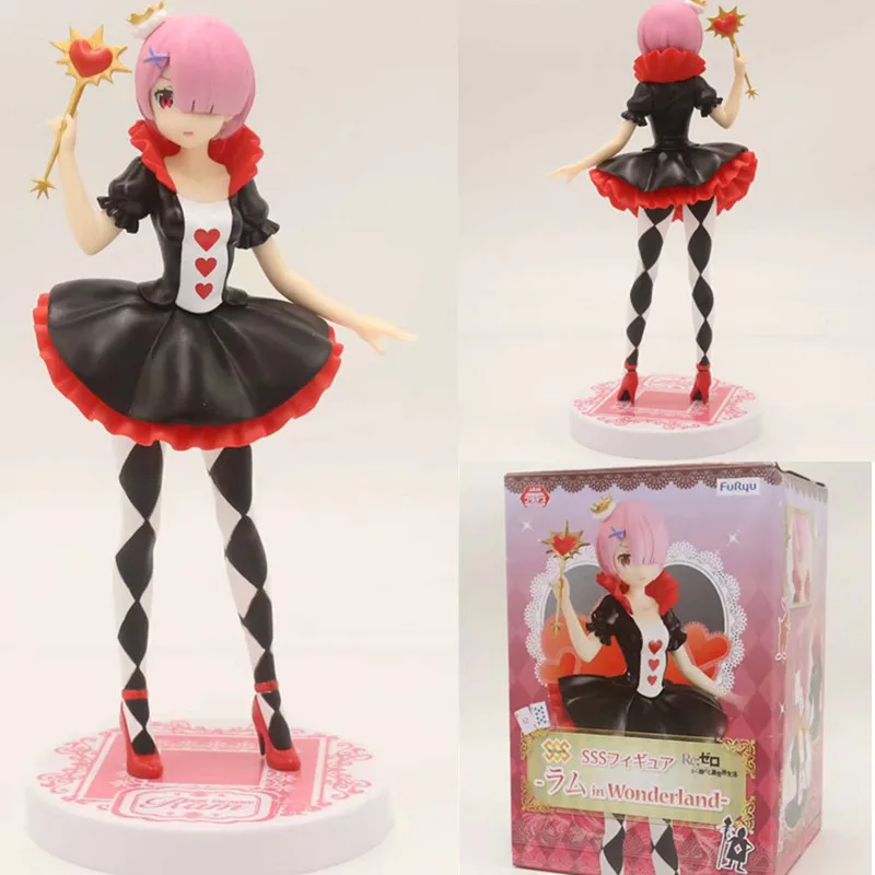 Фигурки из ПВХ Re Life in a different world from Zero Rem Ram настольные украшения экшн фигурки
