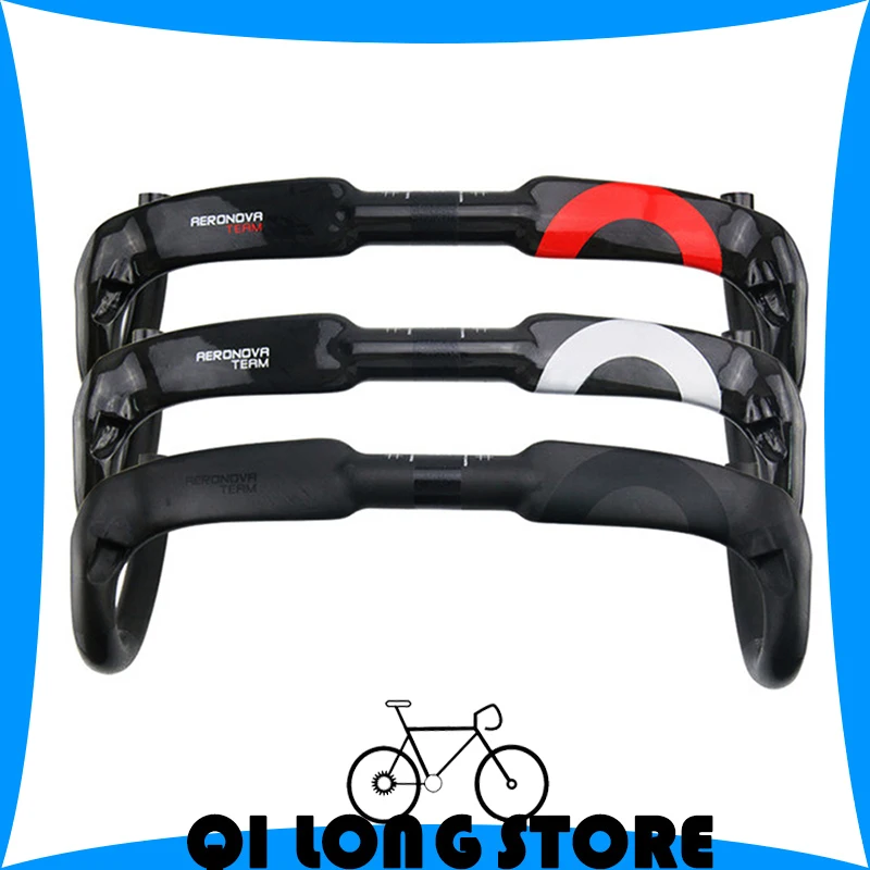 

AERONOVA Carbon Handlebar 31.8mm*400/420/440mm Road Bike Handlebars Drop Bar Handle Bar UD Glossy/Matte Bicycle Handlebar Parts