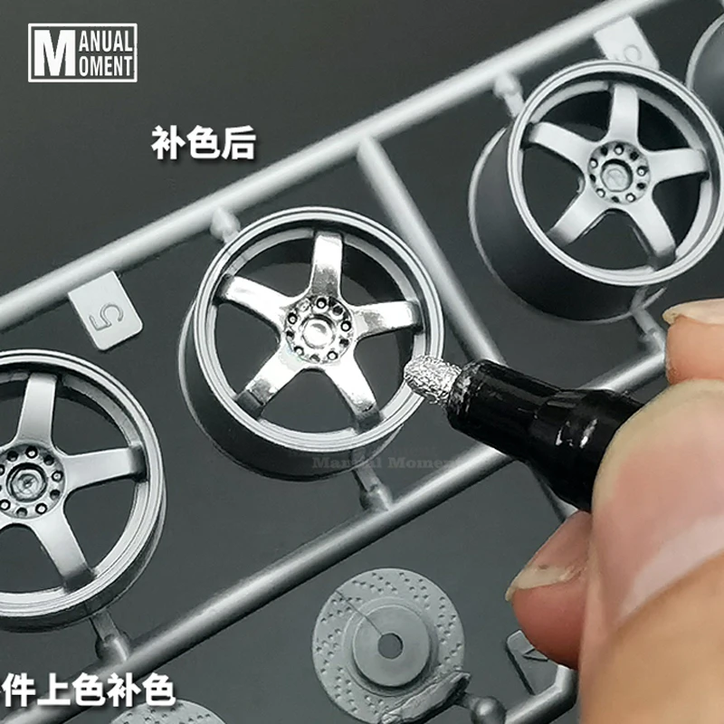 Маркер Gundam зеркальный с гальваническим покрытием военная модель хобби красящие