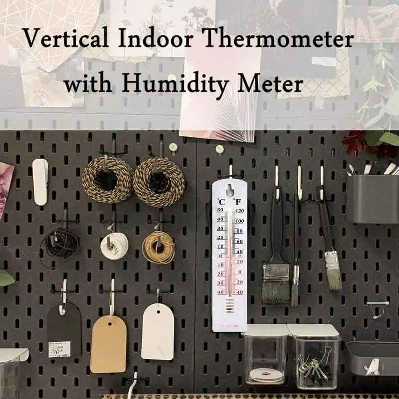 

Wall-mounted Cultivation Flower Room Straight Board Room Outdoor Home Household Thermometer Monitor Indoor Goods