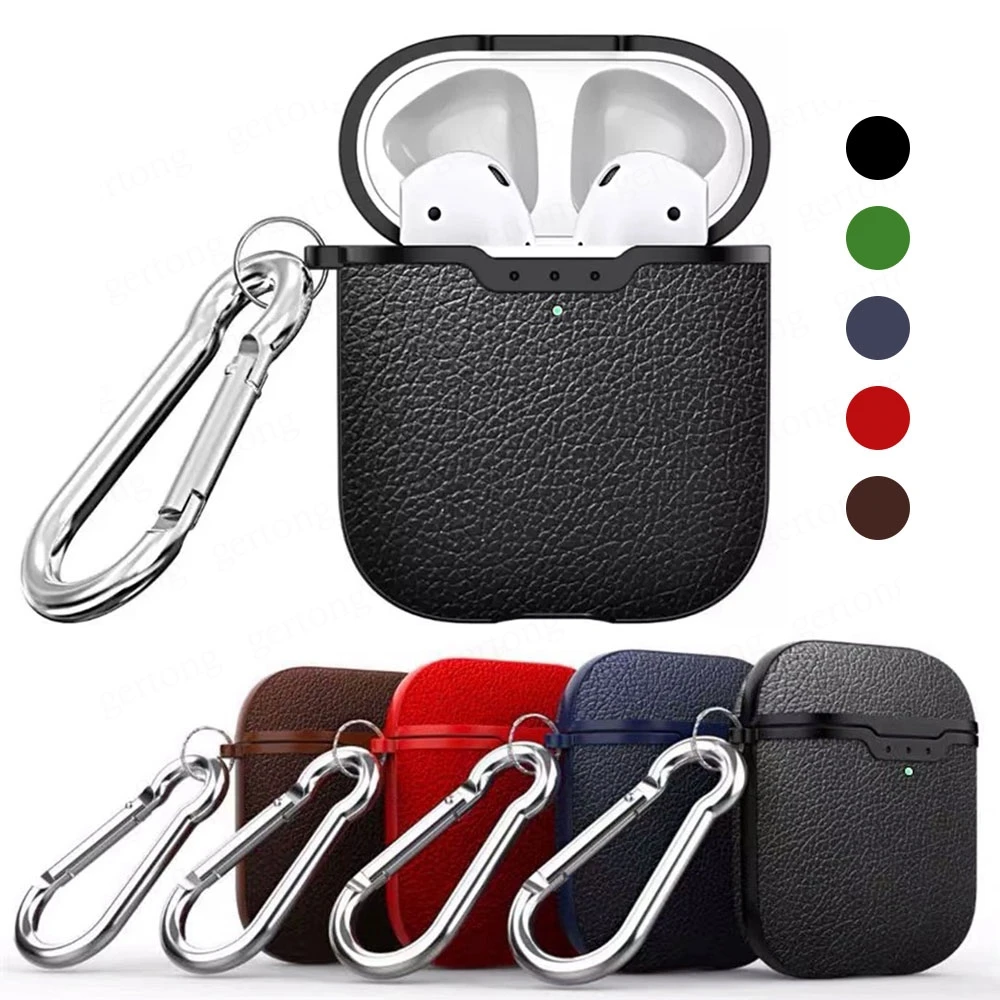 

Soft Silicone Case Protective Cover for Airpods 1/2 Bluetooth Earphone Silicone Cover For Airpods Shockproof Sleeve With Hook