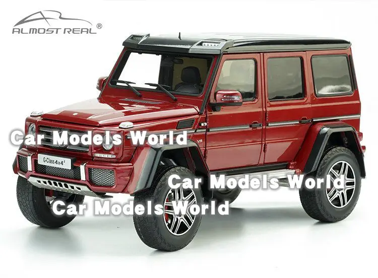 Литая под давлением модель автомобиля почти настоящая G-Class 4x4 китайский новый год