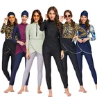 2 шт., Мусульманский купальник для женщин