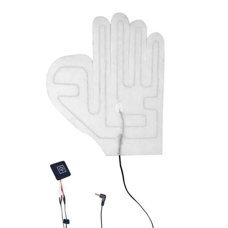 

1 Pcs Glove Heating Sheet Sheet 7.4V Five-finger Outdoor With Thermostat Switch Gloves Three-level InterfaceSupply Heati