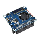H7JA UCTRONICS PoE HAT для Raspberry Pi 4 Тип B и Pi 3 B +, с охлаждающим вентилятором и креплением на стойке 802.3at Power over Ethernet