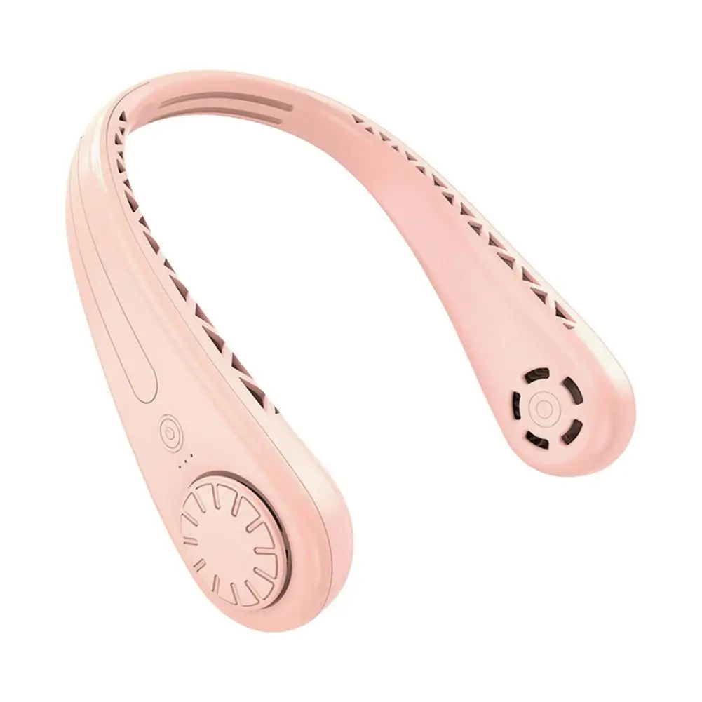 

Портативный охлаждающий вентилятор с шейным ободом, 3 режима, USB, 360 градусов