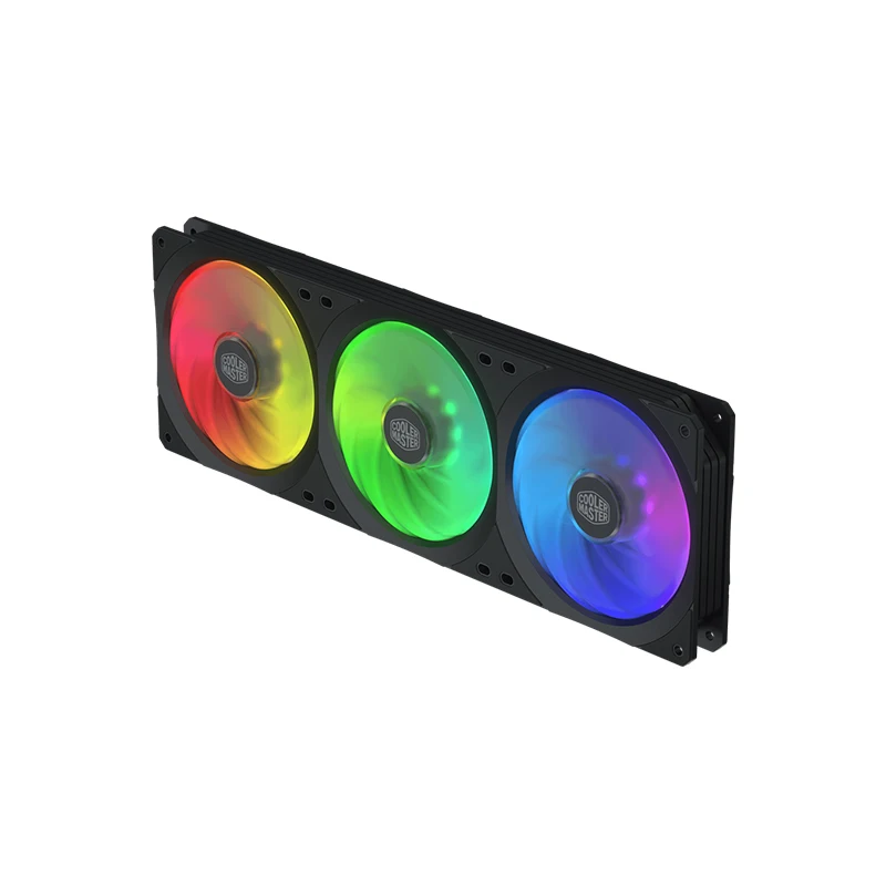 Кулер Master MasterFan SF360R ARGB интегрированный дизайн 3 х12 0 мм корпус с RGB-подсветкой и