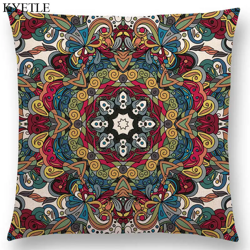 Boho Пейсли Мандала декоративный узор цветочные растения в национальном стиле