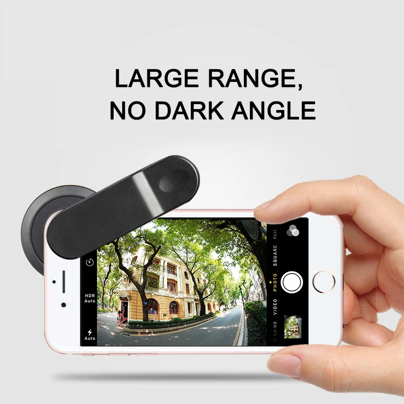 4k HD Мобильный объектив рыбий глаз для телефона 238 градусов широкоугольный iPhone 7/8