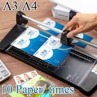 a4 a3 precision paper cutter paper knife photo trim diy scrapbook portable alloy cutting tool cutting pad home office supplies