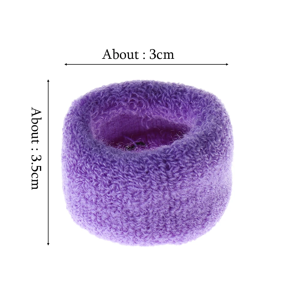 1 шт. разноцветные эластичные резинки для волос конский хвост широкие мягкие