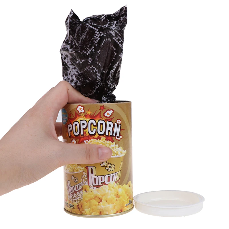 1 шт. Забавный картофельный чип может прыгать Весенняя змея игрушка подарок на