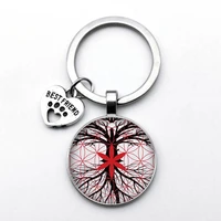 2020 fashiontree of life keychain vintage handmade art key chain key rings party gift tree of life jewelry
