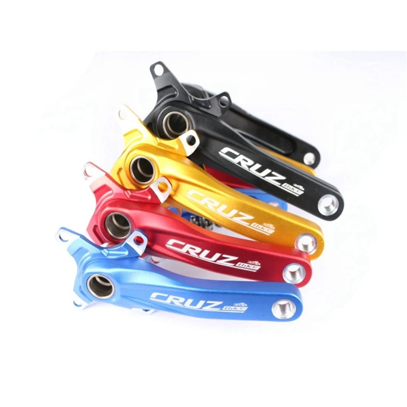 

CRUZBIKE Bike Crank Arm Set 170mm Sprocket with Bottom Bracket and Chainring Bolts MTB BMX Road Bike