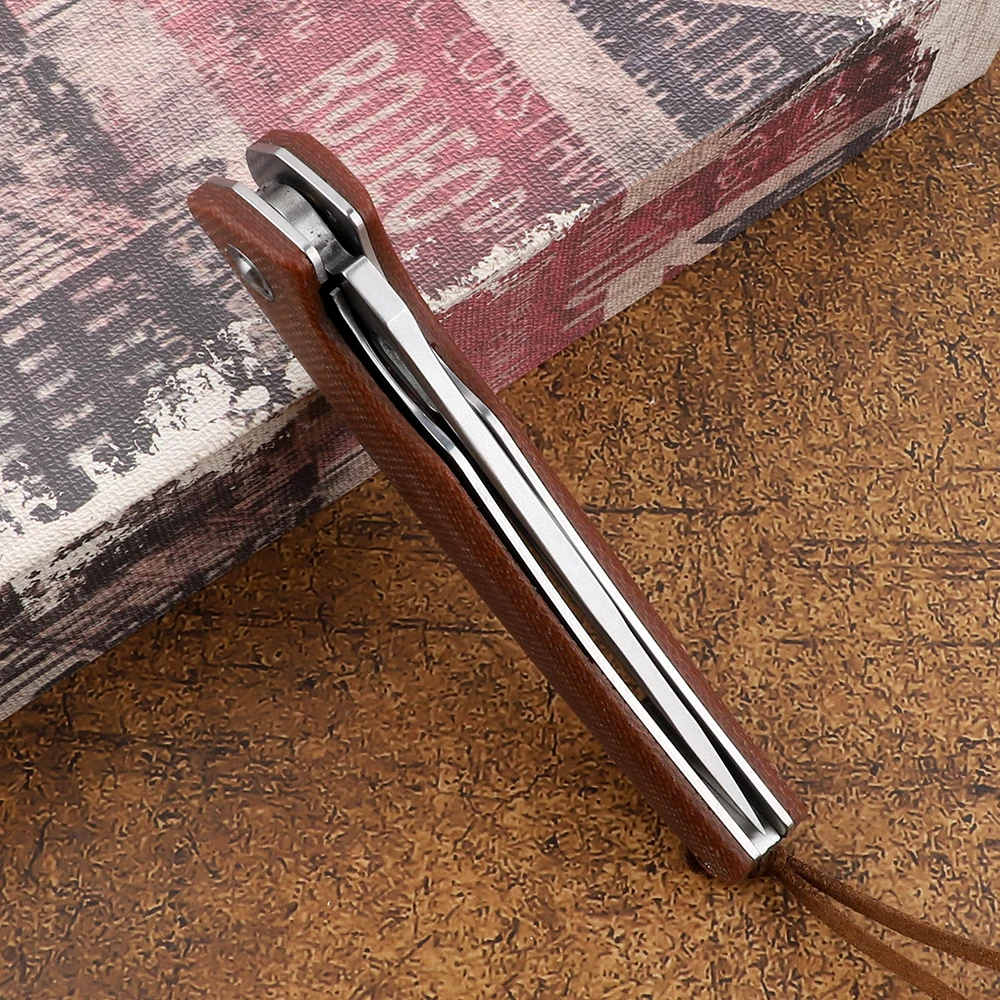 Новый складной нож M390 с льняной ручкой многофункциональный инструмент для