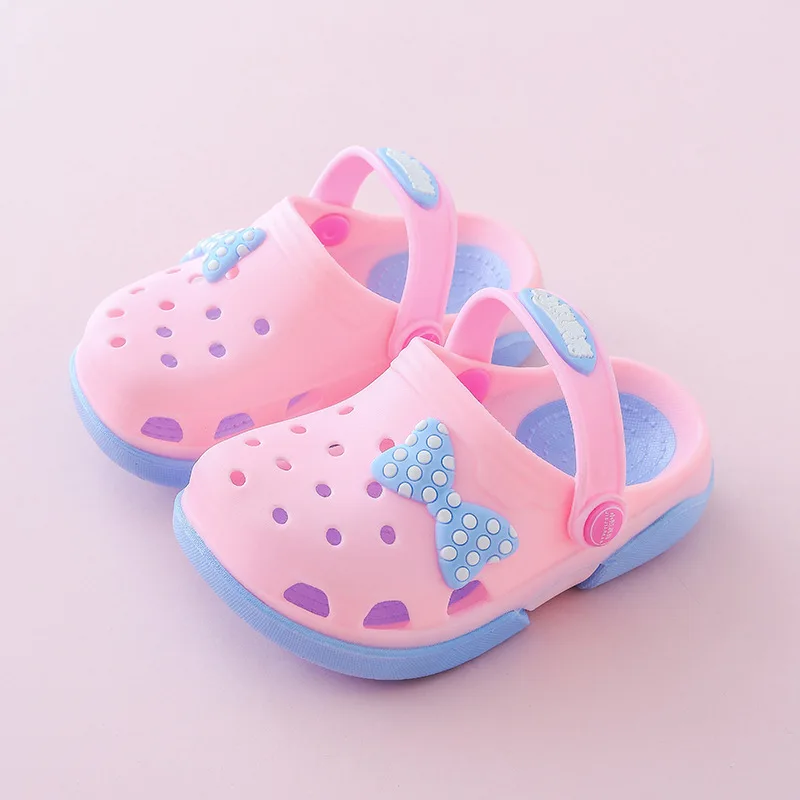 Летняя модная детская обувь с рисунками из мультфильмов для мальчиков и девочек