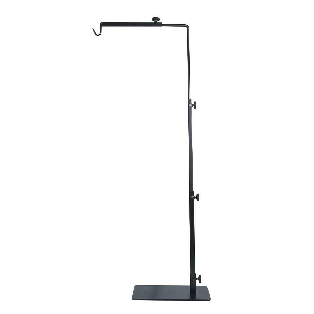 

Reptile Lamp Stand Heating Lamp Holder Adjustable Telescopic Metal Light Hanger Holder Hogard