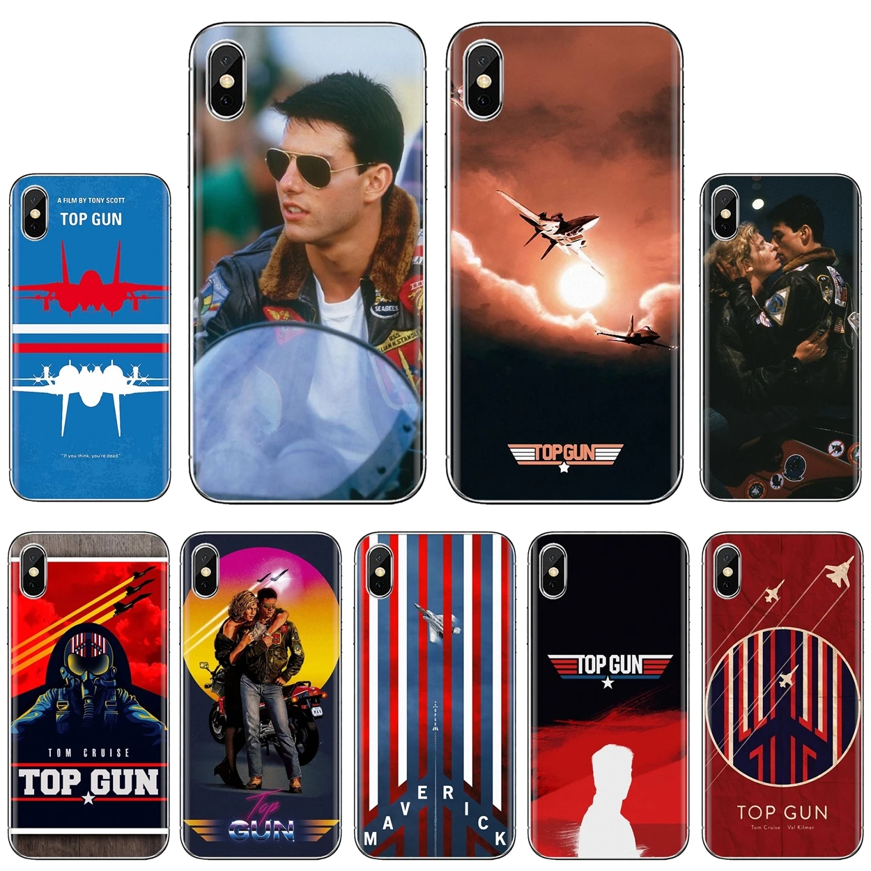 Топ пистолет 1987 том круиз фильм плакат для Samsung Galaxy A10 A40 A50 A70 A3 A5 A7 A9 A8 A6 Plus 2018 2015 2016