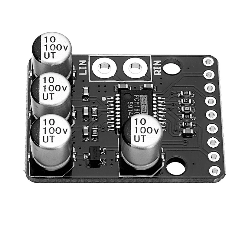 OPQ 24Bit Pcm1802 аудио стерео A/D конвертер АЦП декодер плата усилителя|Усилители