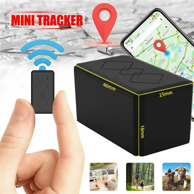 GPS-трекер, локатор, 950 мАч, 180 дней в режиме ожидания, 2G, автомобильный трекер, водонепроницаемый, магнитный, с приложением, голосовой монитор, ...