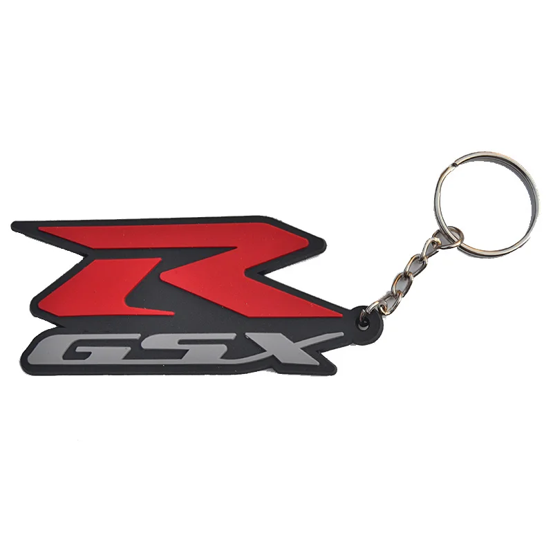 3D брелок для мотоцикла резиновое кольцо автомобиля Suzuki GSX250R GSXR GSXR600 GSXR750 GSXR1000 600cc