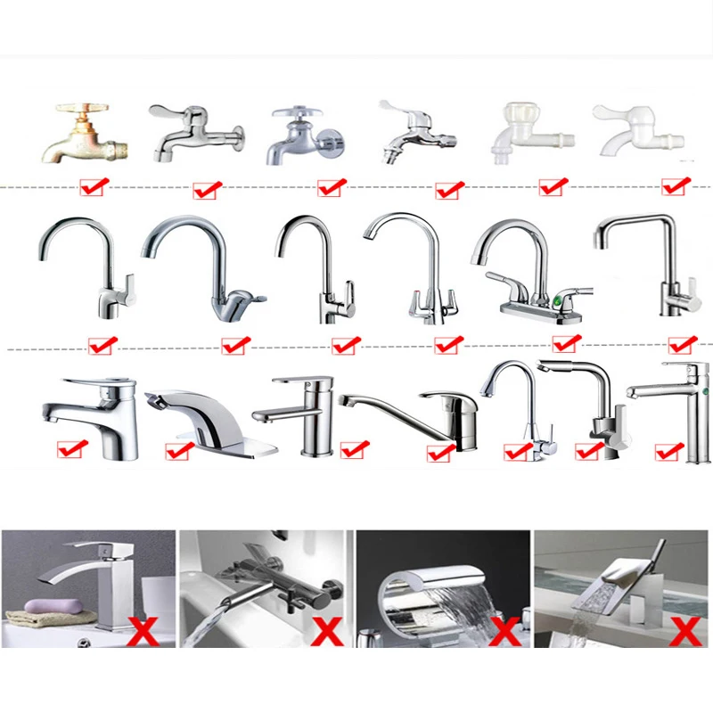 Аэратор для водопроводного смесителя поворот на 360 градусов|Аэраторы| |