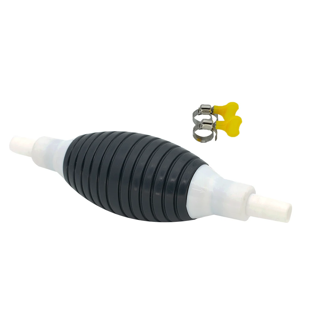 Universal For Car Motorcycle Portable Manual Fuel Pump Line Hand Primer Bulb Water Oil Gasoline Petrol Diesel Liquid Transfer | Автомобили