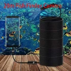 20 м HD эхолот 8 мм USB-эндоскоп Зимняя подводная ледяная визуальная рыбалка Охотничья камера 6 светодиодов для смартфона Android Type c