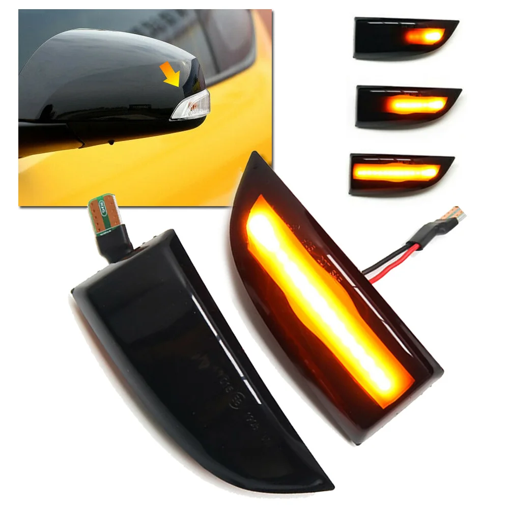 

2pcs Side Mirror Light Accessories Dynamic LED Replacement High Quality