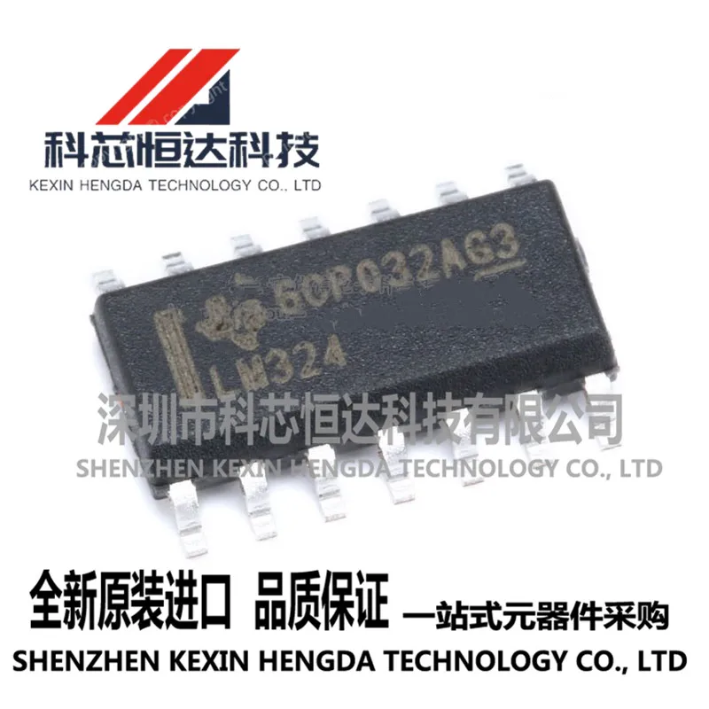 10 шт. LM324 SOP14 LM324DR SOP 324 SOP-14 100% Импортировано в оригинальной упаковке | Интегральные