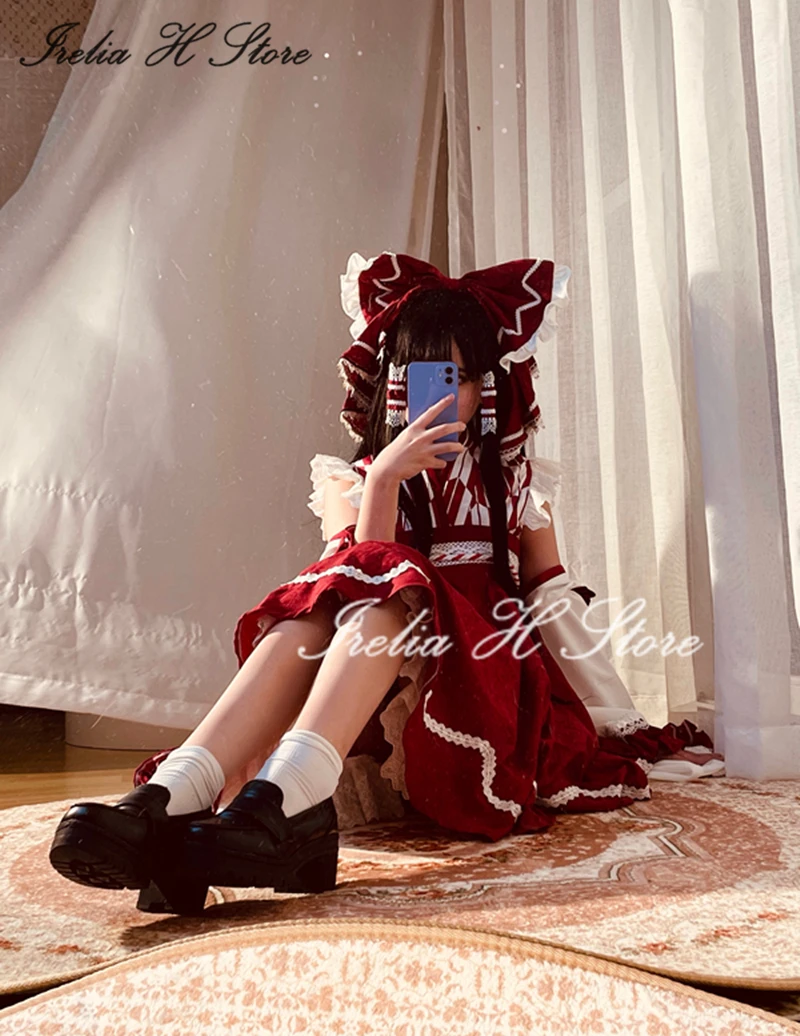 Женский костюм для косплея Hakurei Reimu Touhou Project лимитированный выпуск - купить по