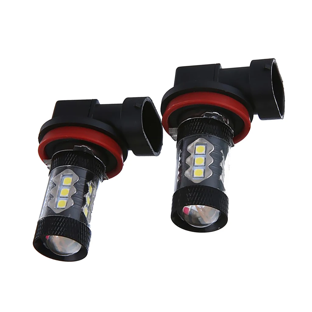 1 пара H8/H11 3030 16-светодиодный 80W высокой мощности противотуманный светильник
