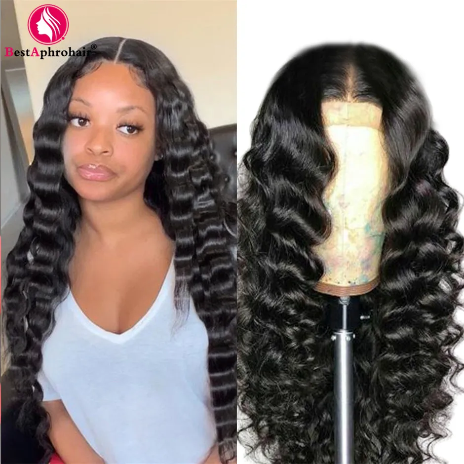 

Deep Wave Frontal Wig Lace Front Human Hair Wigs for Black Women Brazilian Hair Wigs Deep Curly Lace Front Wig 150% Denisty