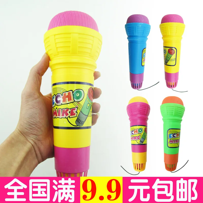 Детский микрофон Echo детский караоке музыкальный инструмент для пения|Сувениры