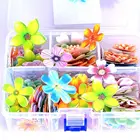 50 звёзд, новые съедобные цветы, топпер для кексов, клейкая рисовая бумага, украшение для торта, выпечка, Свадебная вечеринка