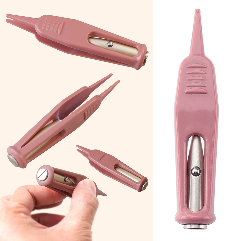 

Новорожденный пластиковый нержавеющий уход за ребенком Чистка носа Видимый Пинцет для пупка для младенцев светодиодный фонарик клипса Пин...