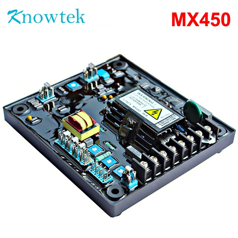 Автоматический регулятор напряжения AVR MX450 для бесщеточного генератора |