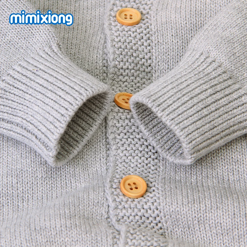 Детские вязаные комбинезоны Осенние для новорожденных мальчиков и девочек