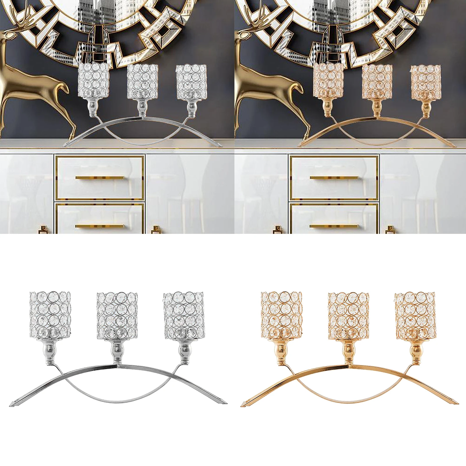 Элегантные подсвечники Candelabra 4 6 см подсвечник для свадьбы годовщины|Свечи| |