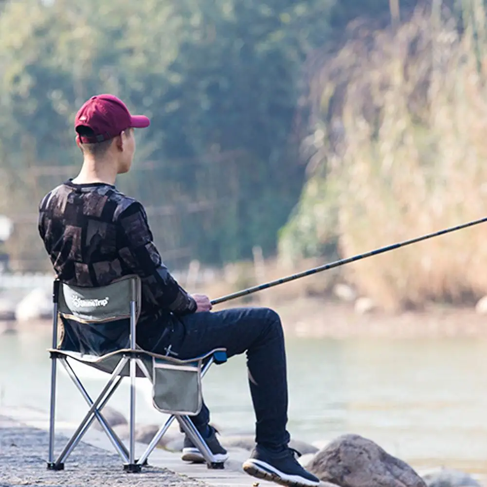Satin Al Kamp Katlanır Tabure Taşınabilir Balıkçılık Arkalığı Tabure Kompakt Katlanabilir Açık Sandalye Saklama çantası Ile Plaj Yürüyüş Seyahat