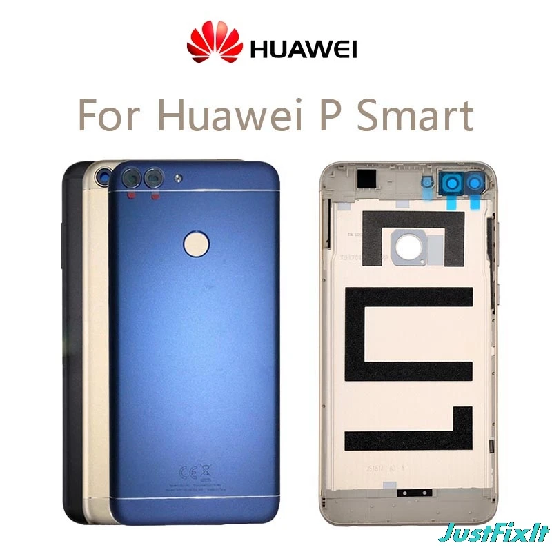 Для Huawei P смарт задняя крышка батареи дверь корпус чехол для Enjoy 7S Смарт с