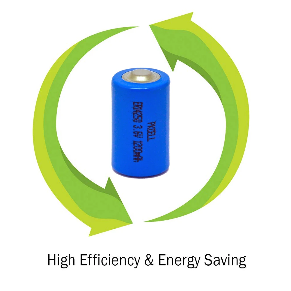 30PCS PKCELL 3.6V 1/2AA Lithium Battery ER14250 14250 1200mah lithium batteries For Electronic Equipment | Электроника
