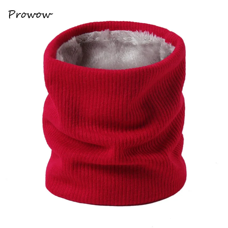 Новый Зимний шарф для женщин вязаные теплые кольца на шею детей девочек маска