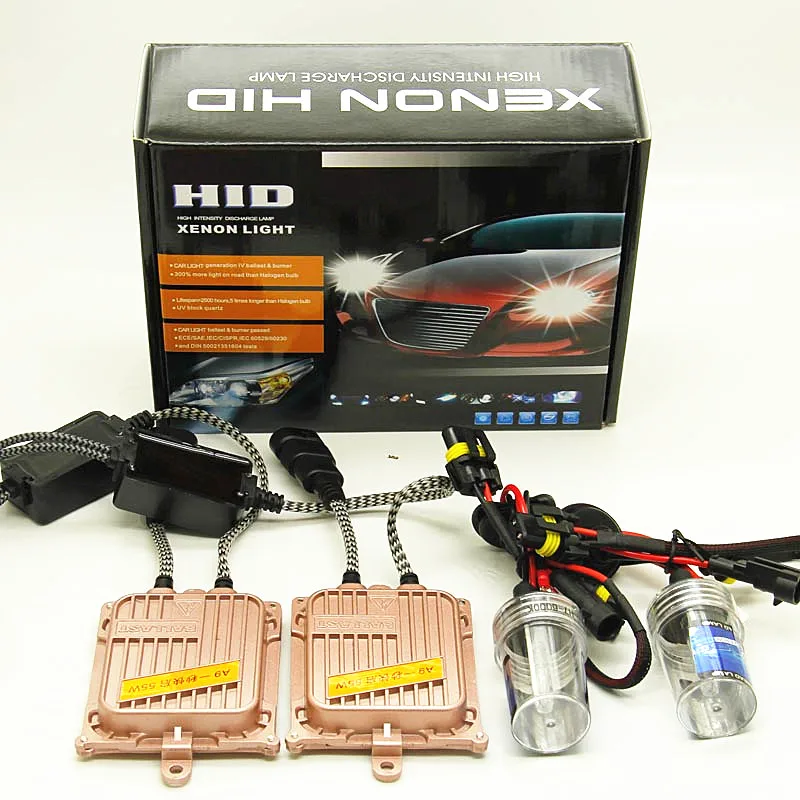12В 55Вт HID Xenon H7 H1 H3 комплект H4 H1 H8 H9 H11 880 881 4300K 6000K 8000K 10000K HID Xenon Kit(набор для ксенона
