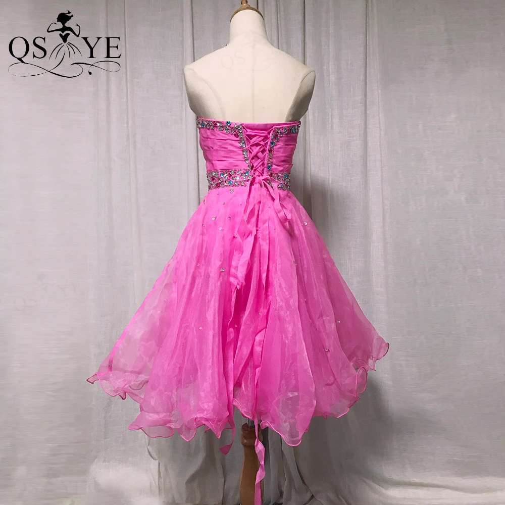 Fuschia Короткое женское коктейльное платье трапециевидной формы для принцессы