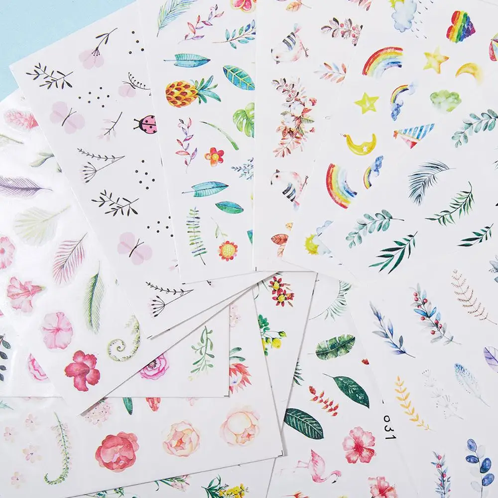 Переводные наклейки для ногтей 1 лист|Стикеры и наклейки| |