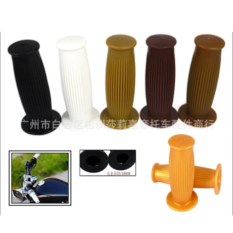Резиновая ручка для мотоцикла универсальный питбайк аксессуары ретро 22 мм руль